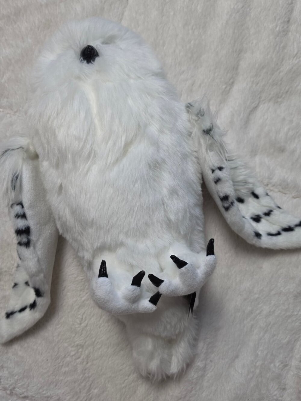 Harry Potter Hedwig Plush White Snowy Owl Noble Collection Stuffed Animal Toy